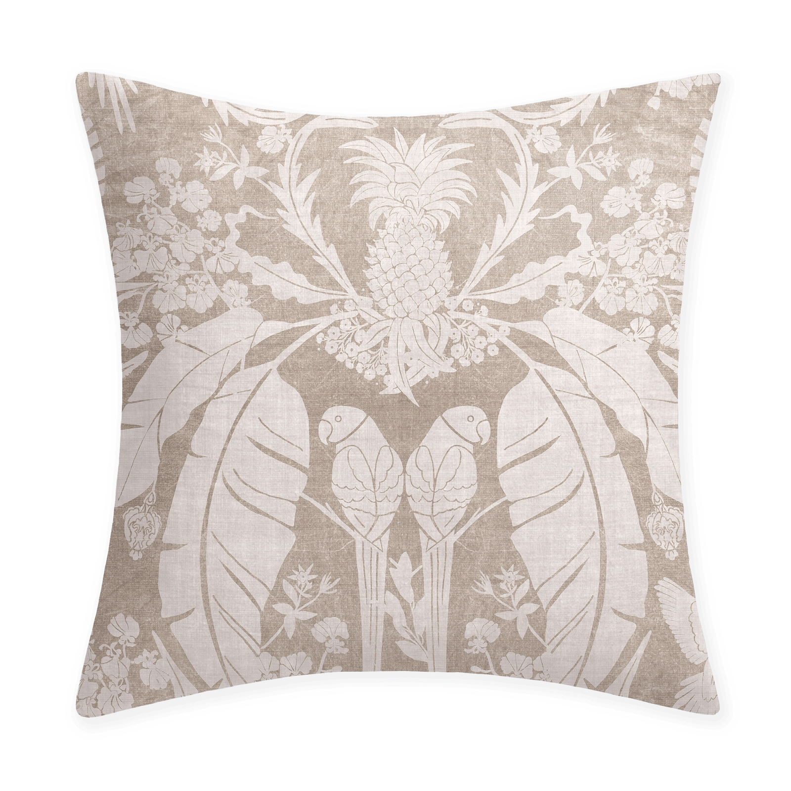 Solander Linen Pillow Cover in Natural Blush