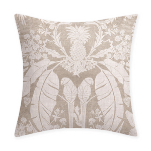 Solander Linen Pillow Cover in Natural Blush